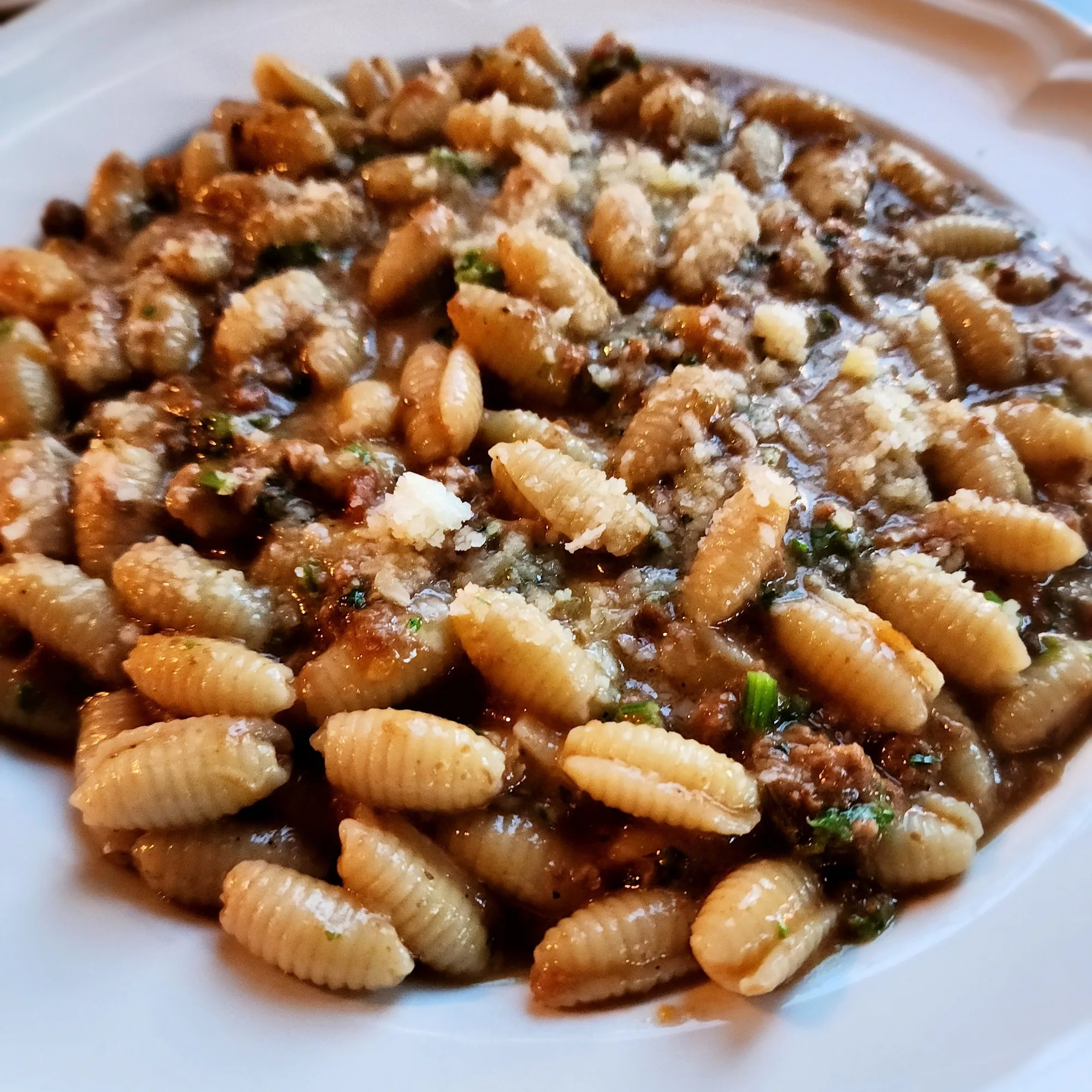 Gnocchetti sardi lamb ragu