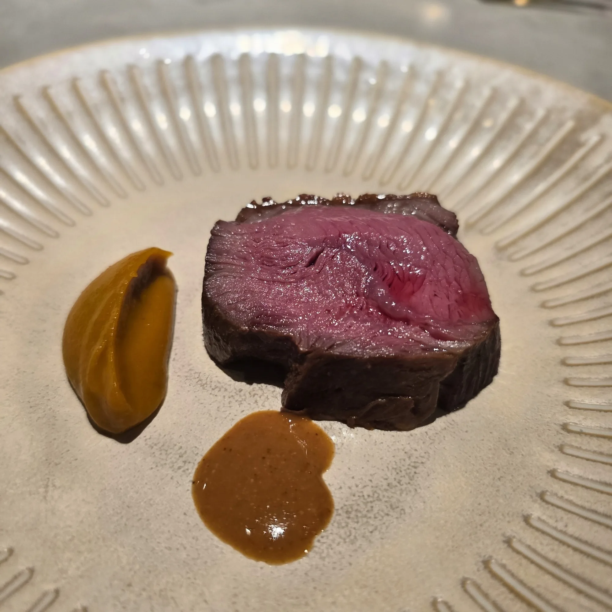 lamb / carrot / hazelnut