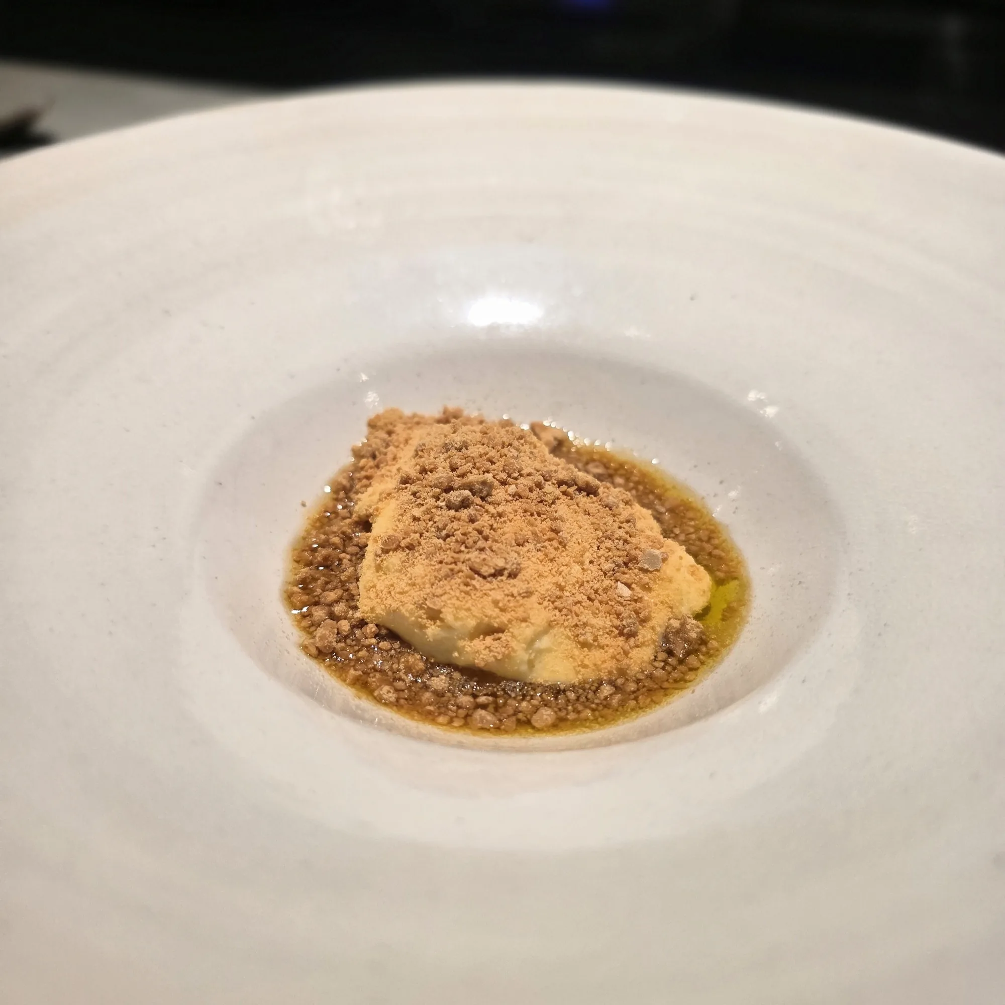 dulce de leche / mandarin / goats cheese