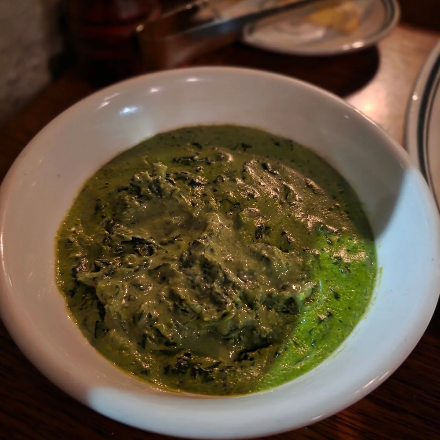 Creamy spinach
