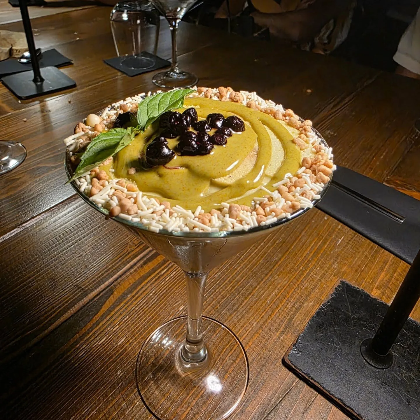 Pistachio tiramisu