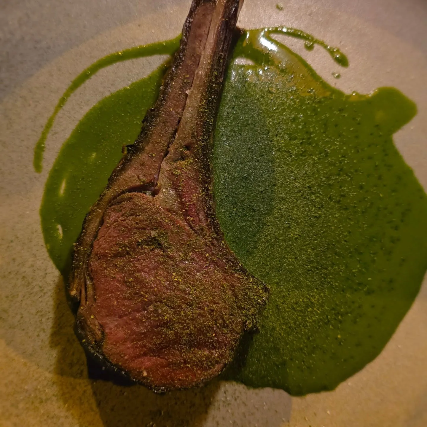 Wild venison loin