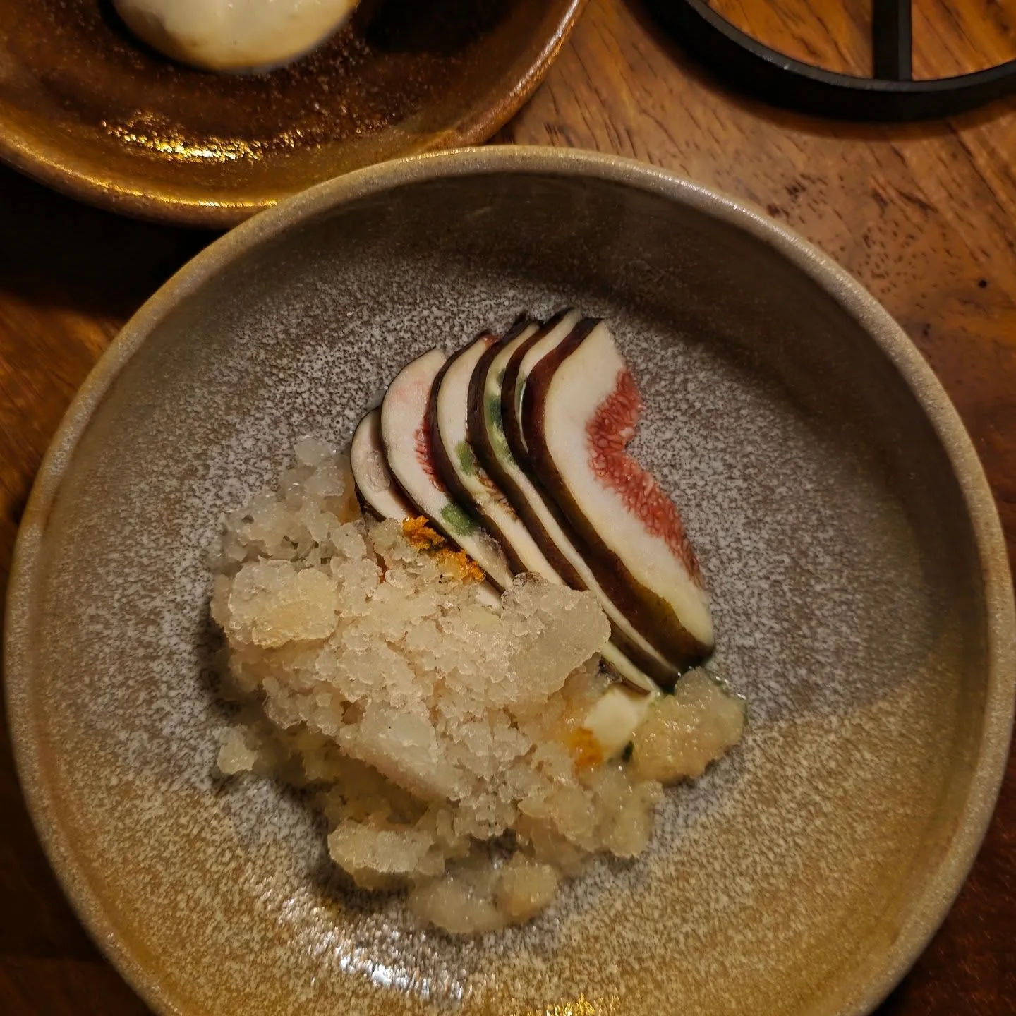 Buttermilk custard