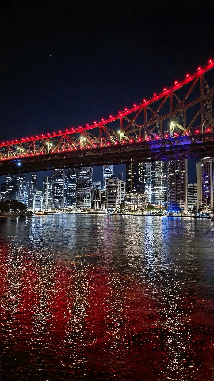 View from Howard Smith Wharves at night