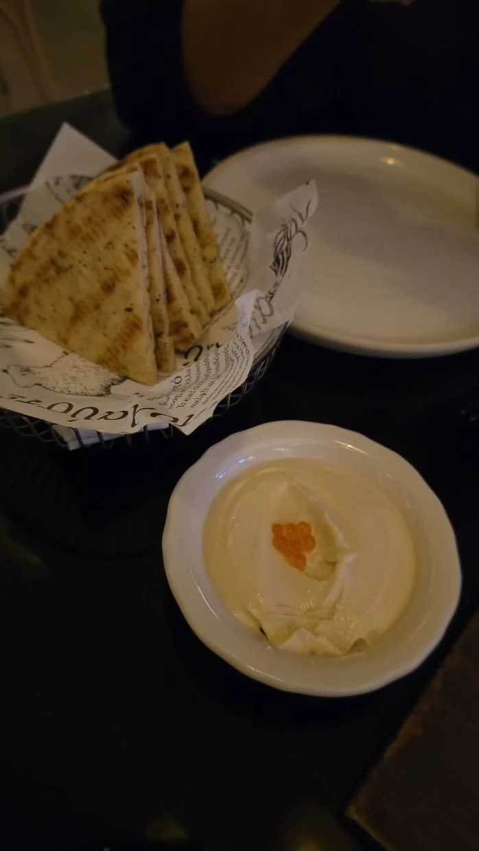 Taramasalata: traditional fish roe dip