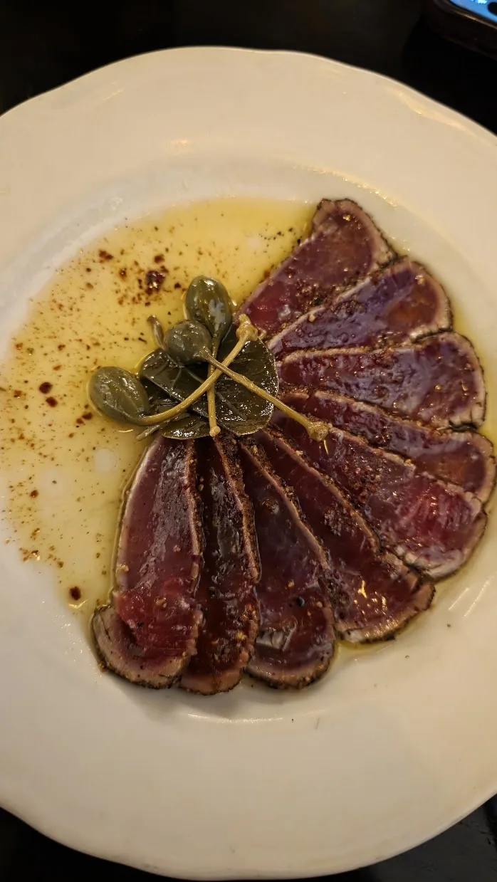 Seared tuna