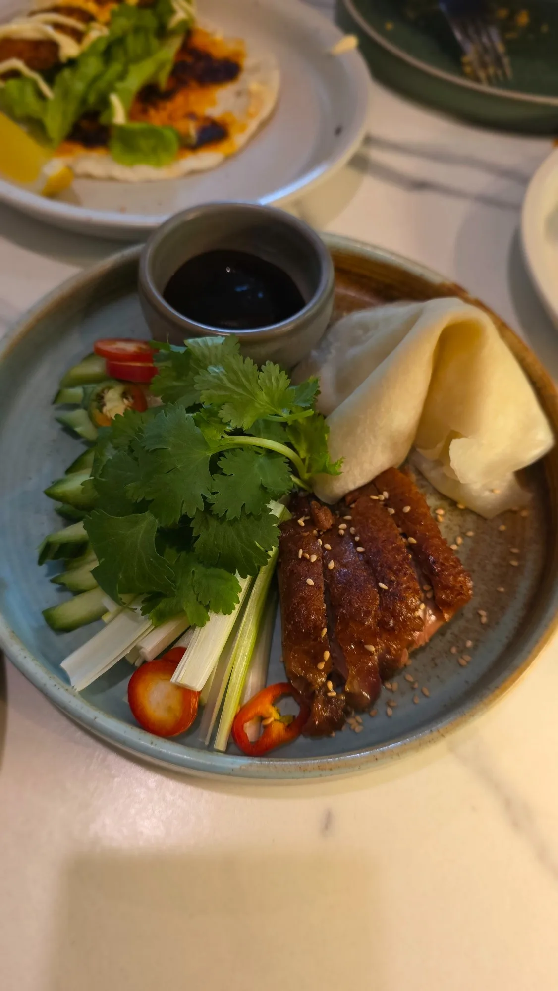 DIY duck pancakes