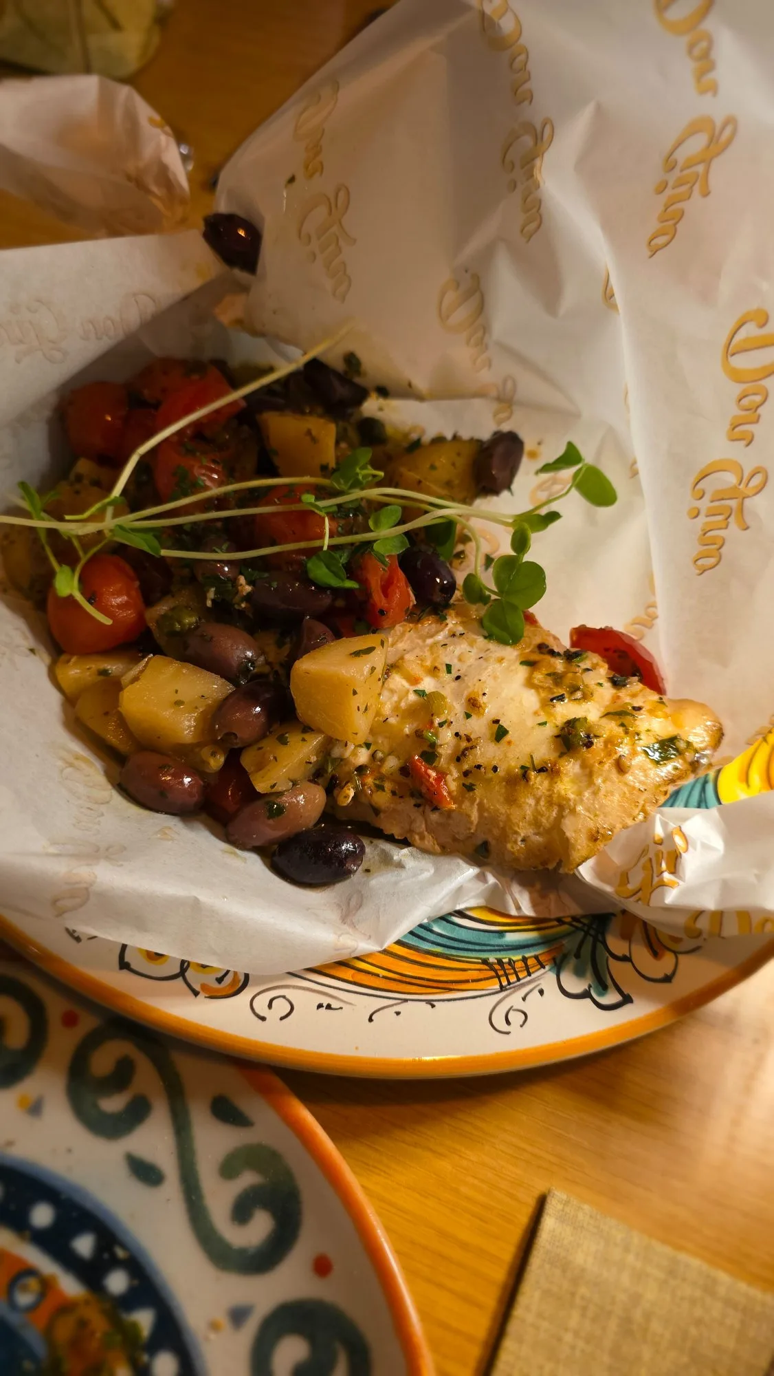 Fish Mediterraneo (coral trout)
