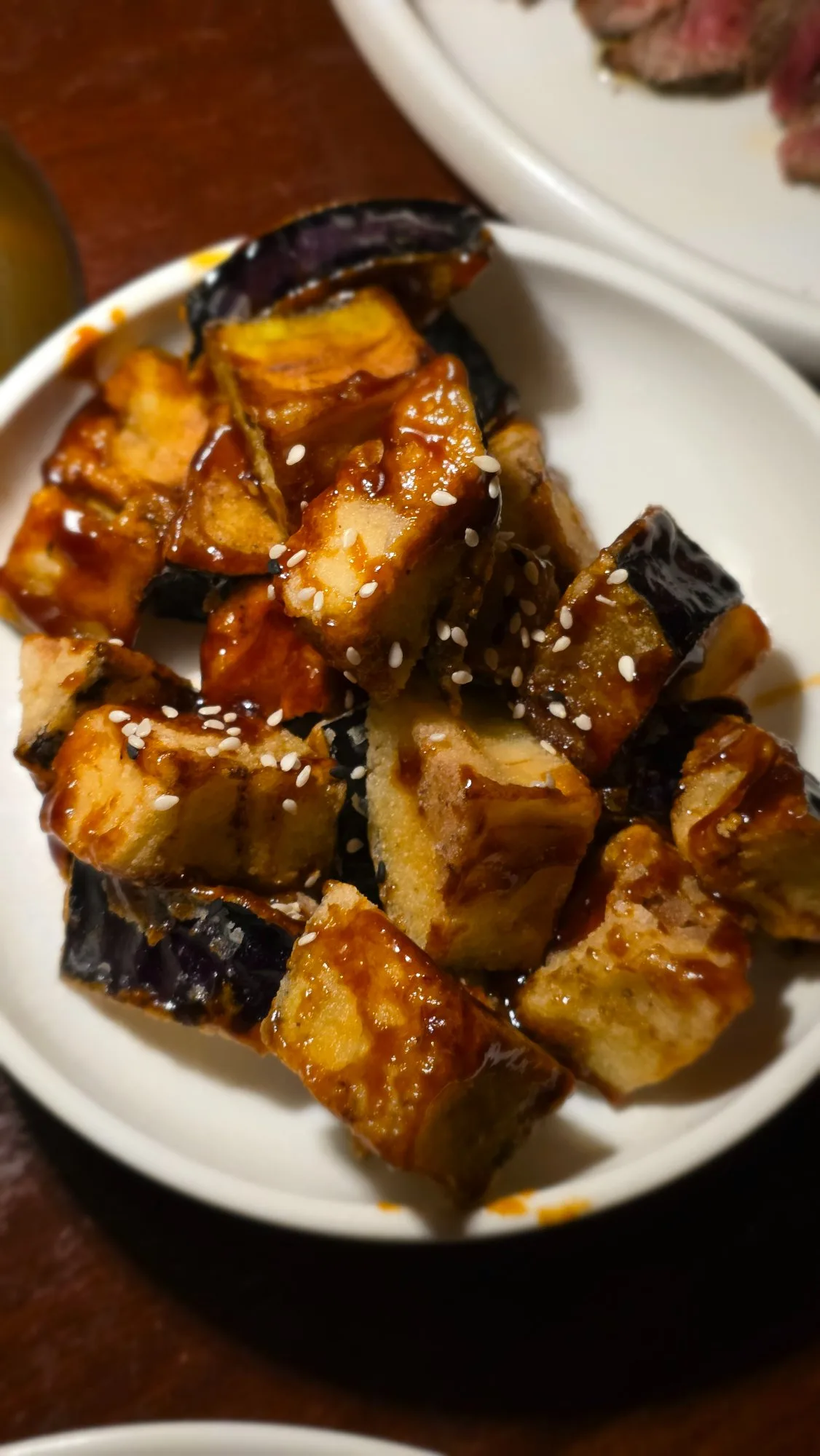 Chilli aubergine